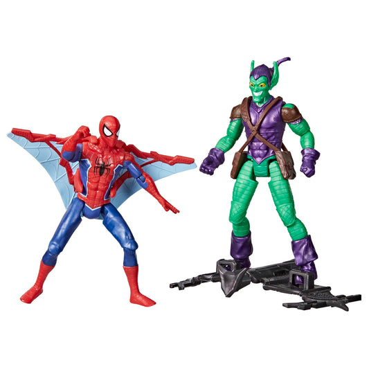 Marvel Spider-Man Epic Hero figures in battle pose for imaginative play.