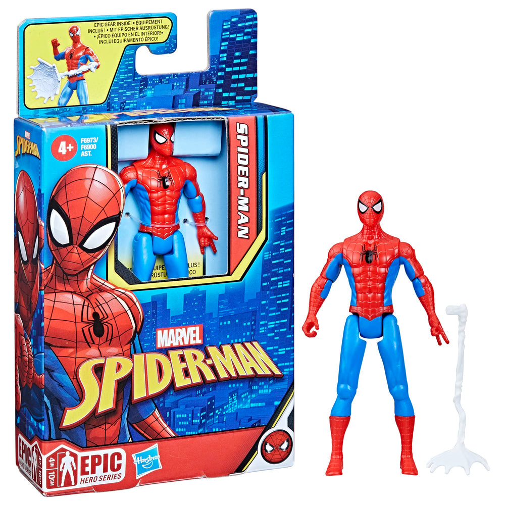 Marvel Spider-Man figure in dynamic pose for exciting play.