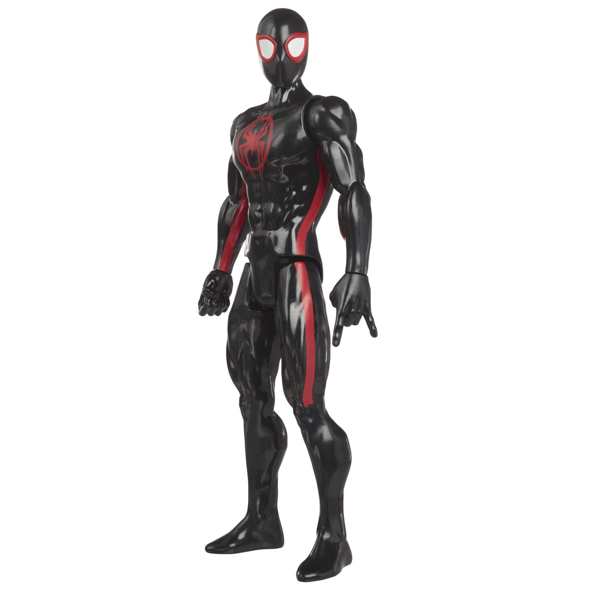 Marvel Spider-Man Miles Morales 12-inch figure in a dynamic pose for imaginative play