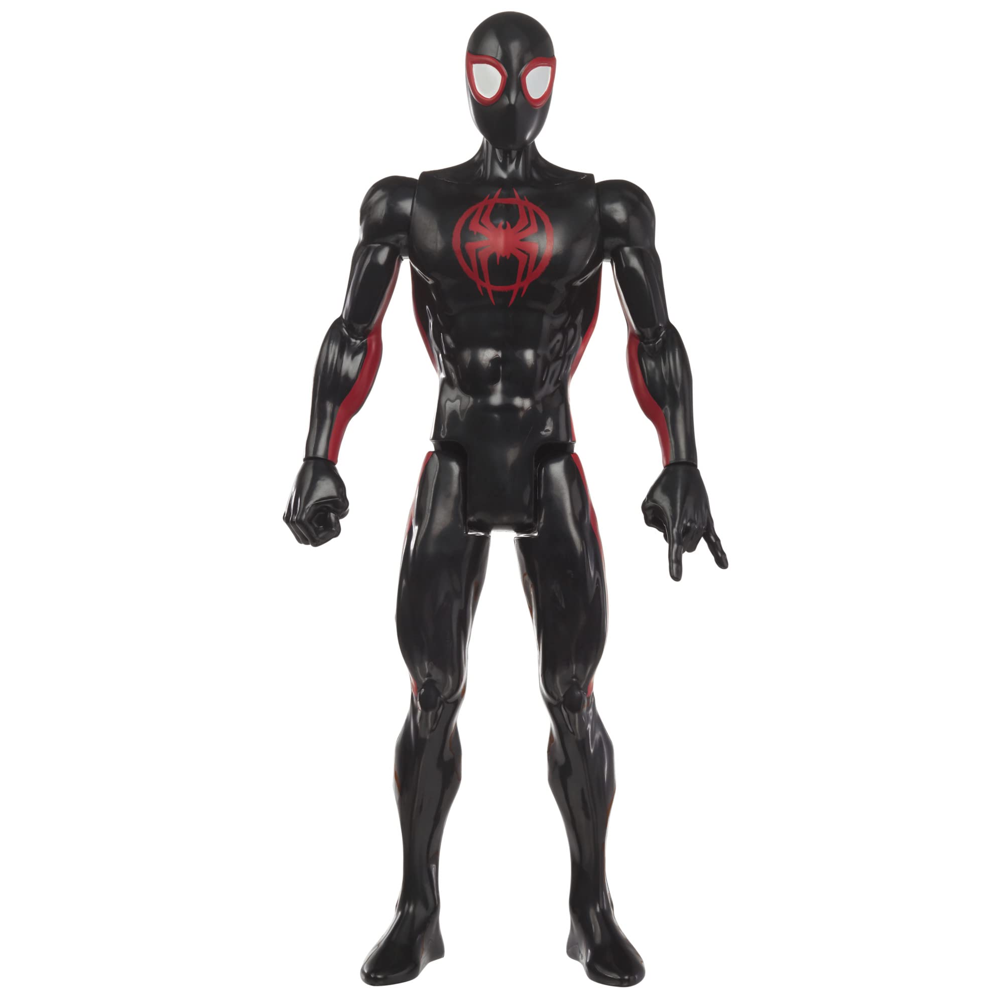 Marvel Spider-Man Miles Morales figure front view ideal for display and storytelling