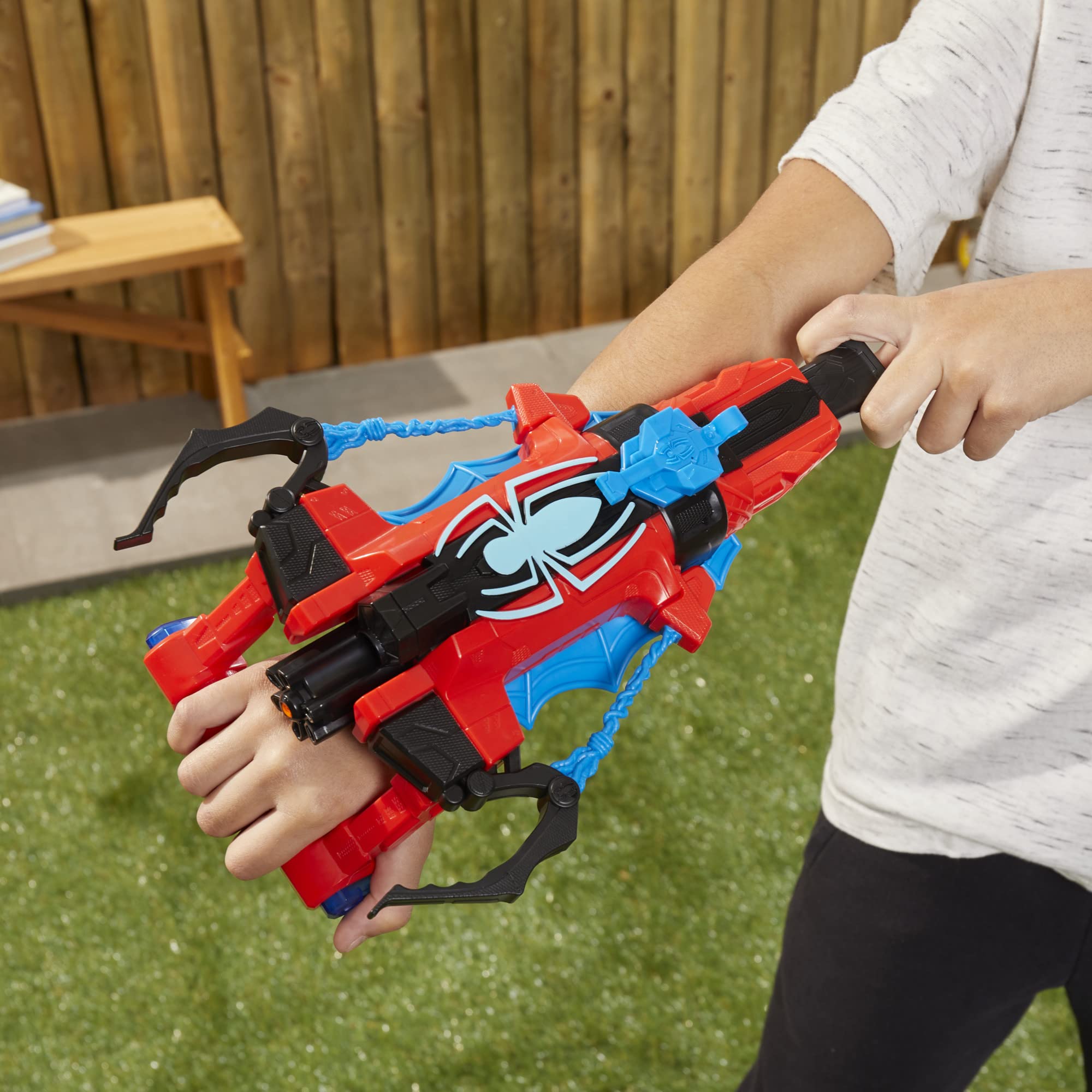 2-in-1 blasting modes mix Nerf darts and water play