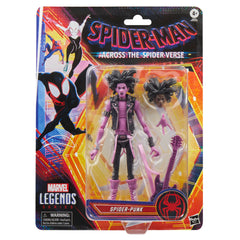 Marvel Spider-Punk figure with alternate head close-up for poses