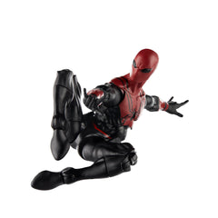 Marvel Spider-Shot figure packaging with retro blister card for display