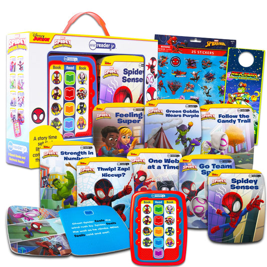 Marvel Spidey Me Reader bundle with eight kid friendly books for early readers