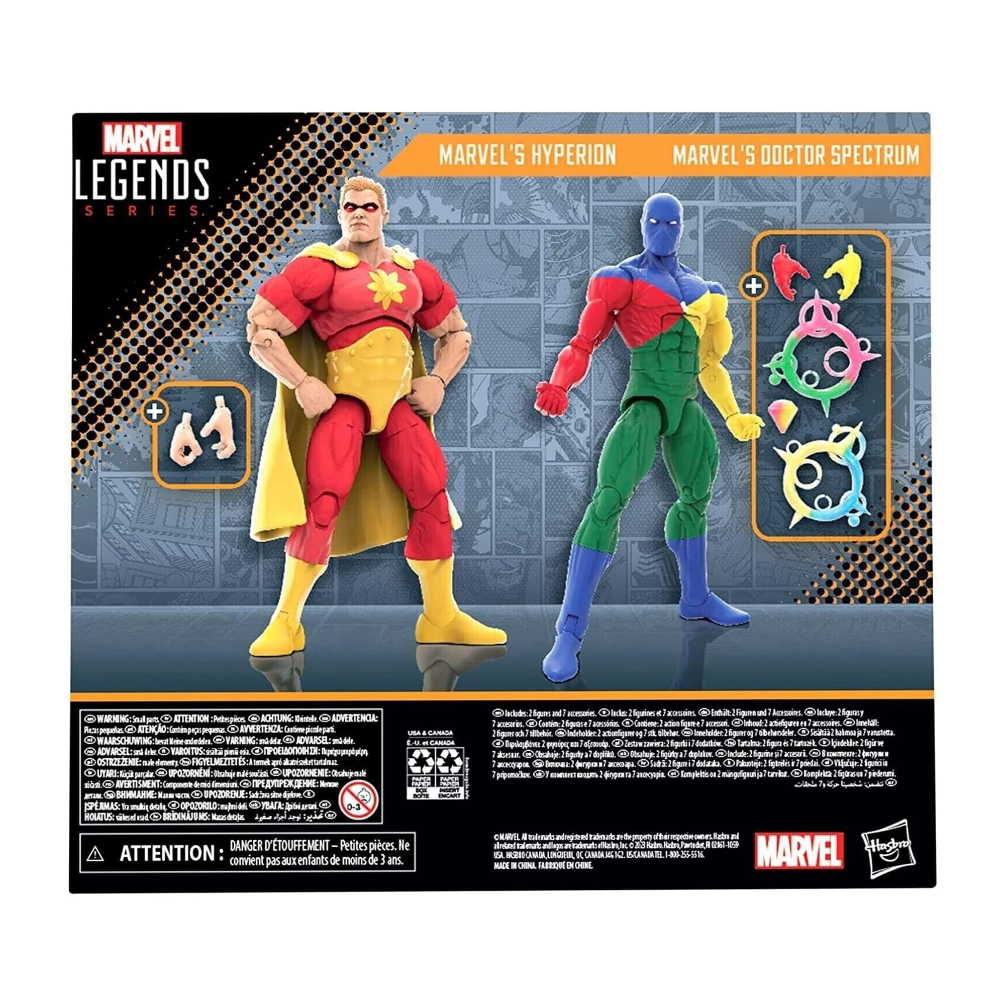 Dynamic pose-ready Marvel Squadron Supreme figures for collection