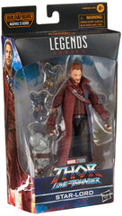 Marvel Star-Lord 6-inch figure with Thor: Love and Thunder deco for premium display.