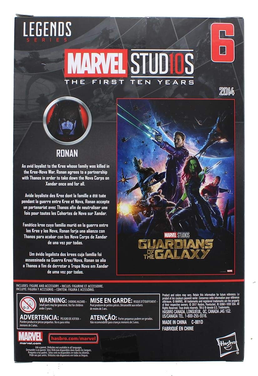 Marvel Studios Ronan figure poseable for immersive Guardians of the Galaxy display