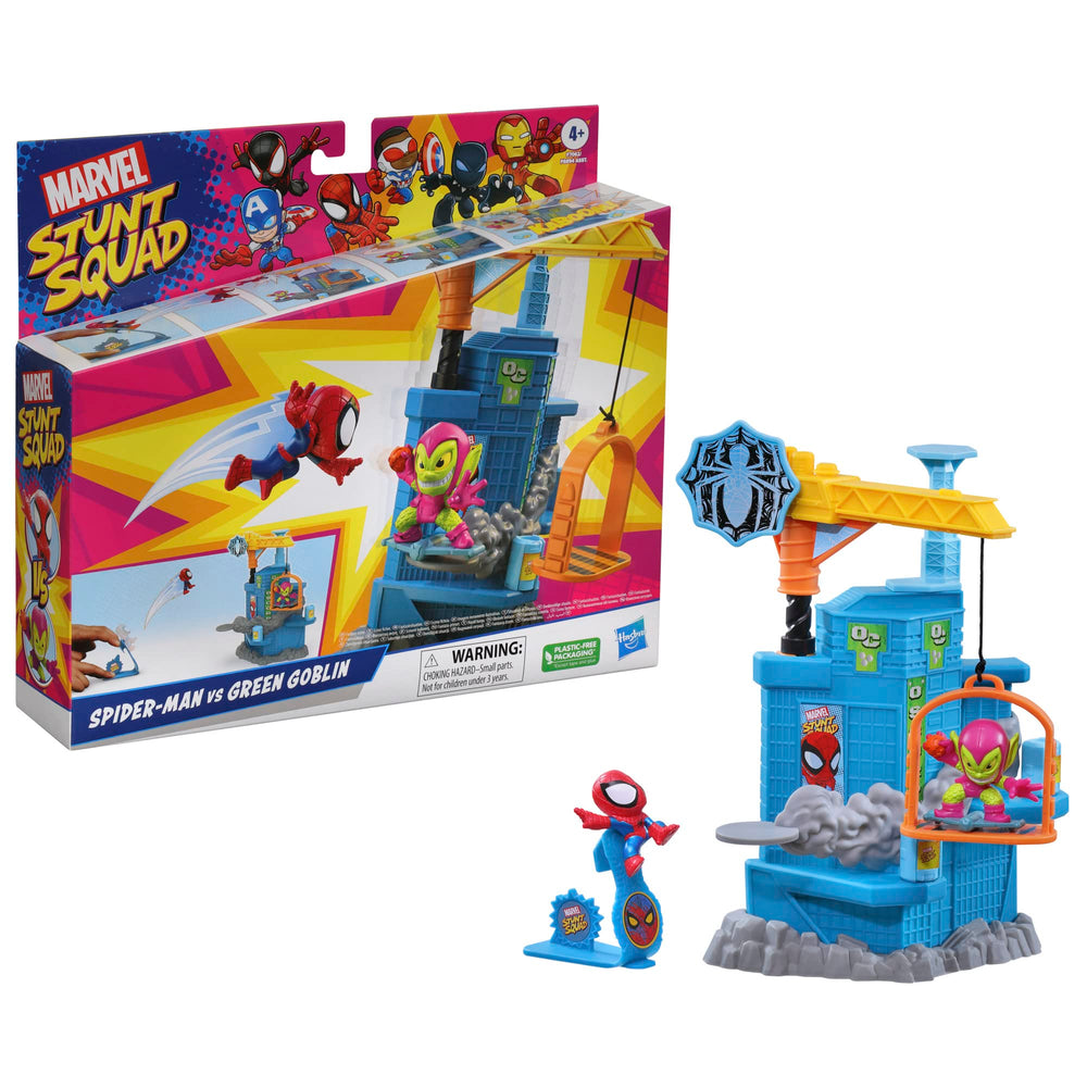Marvel Stunt Squad assembly instructions guide creative setup.