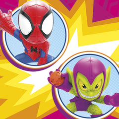 Marvel Stunt Squad crane structure enabling action-packed pretend battles.