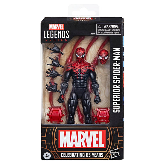 Superior Spider-Man poseable figure with full articulation for dynamic display.
