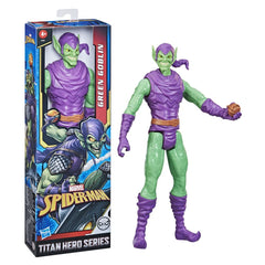 Marvel Titan Hero Green Goblin 12inch-scale figure offers bold display presence.
