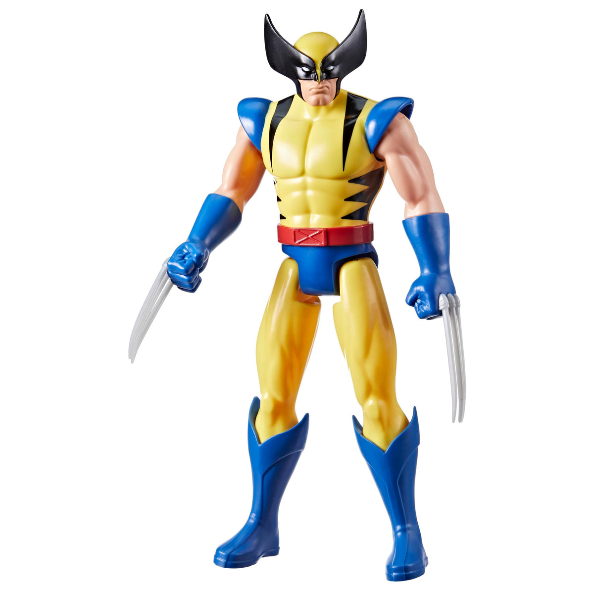 Marvel Titan Hero Series Wolverine 12-inch front view for display and play