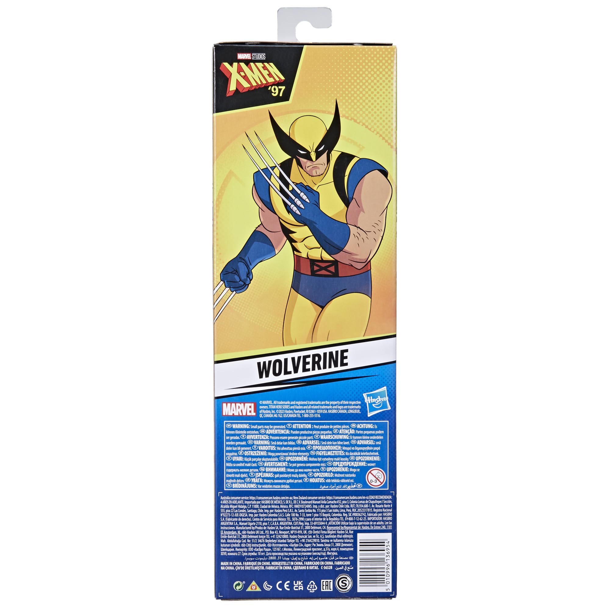 Marvel Titan Hero Series Wolverine figure for action-packed X-Men adventures
