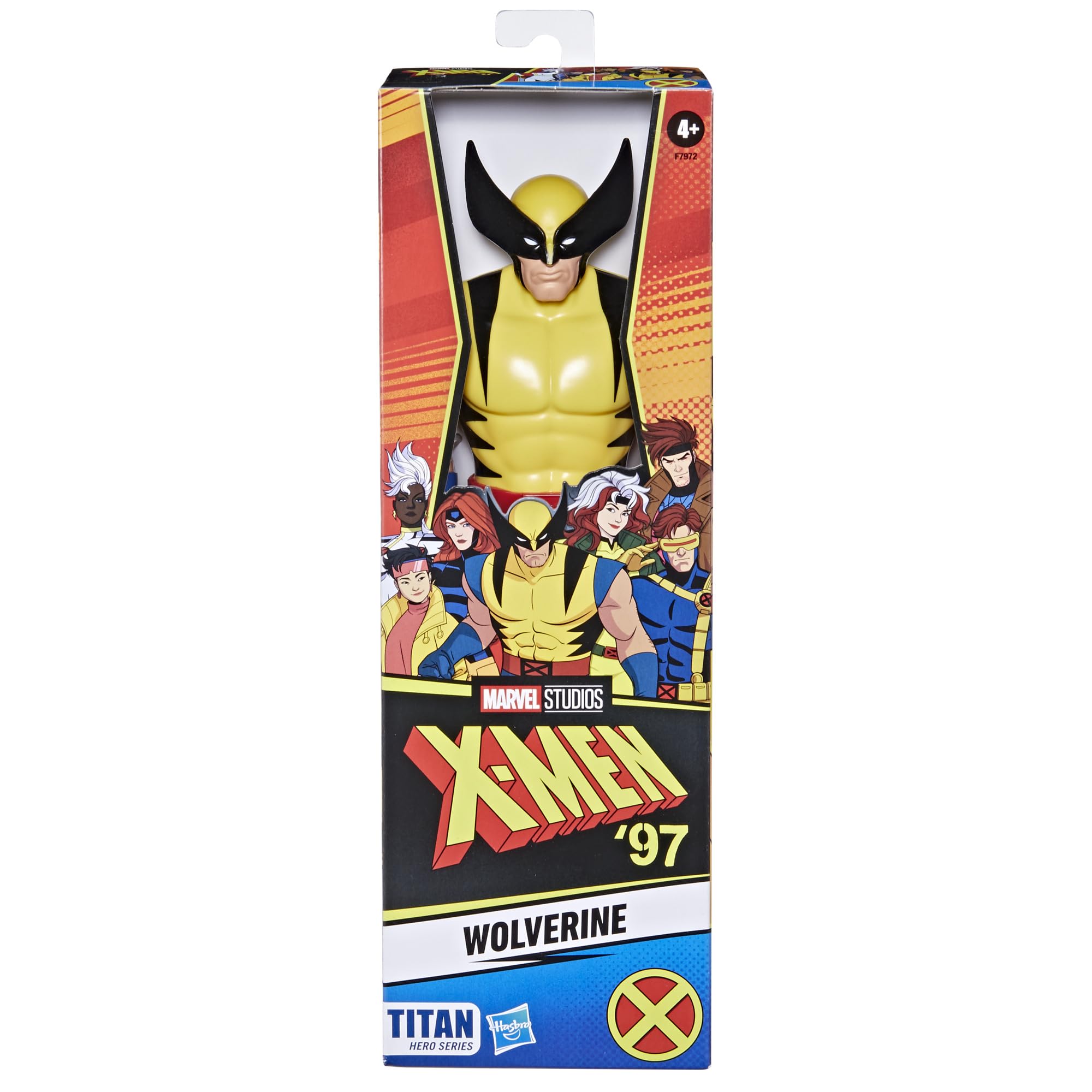 Marvel Titan Hero Series Wolverine retractable claws pose for dynamic action