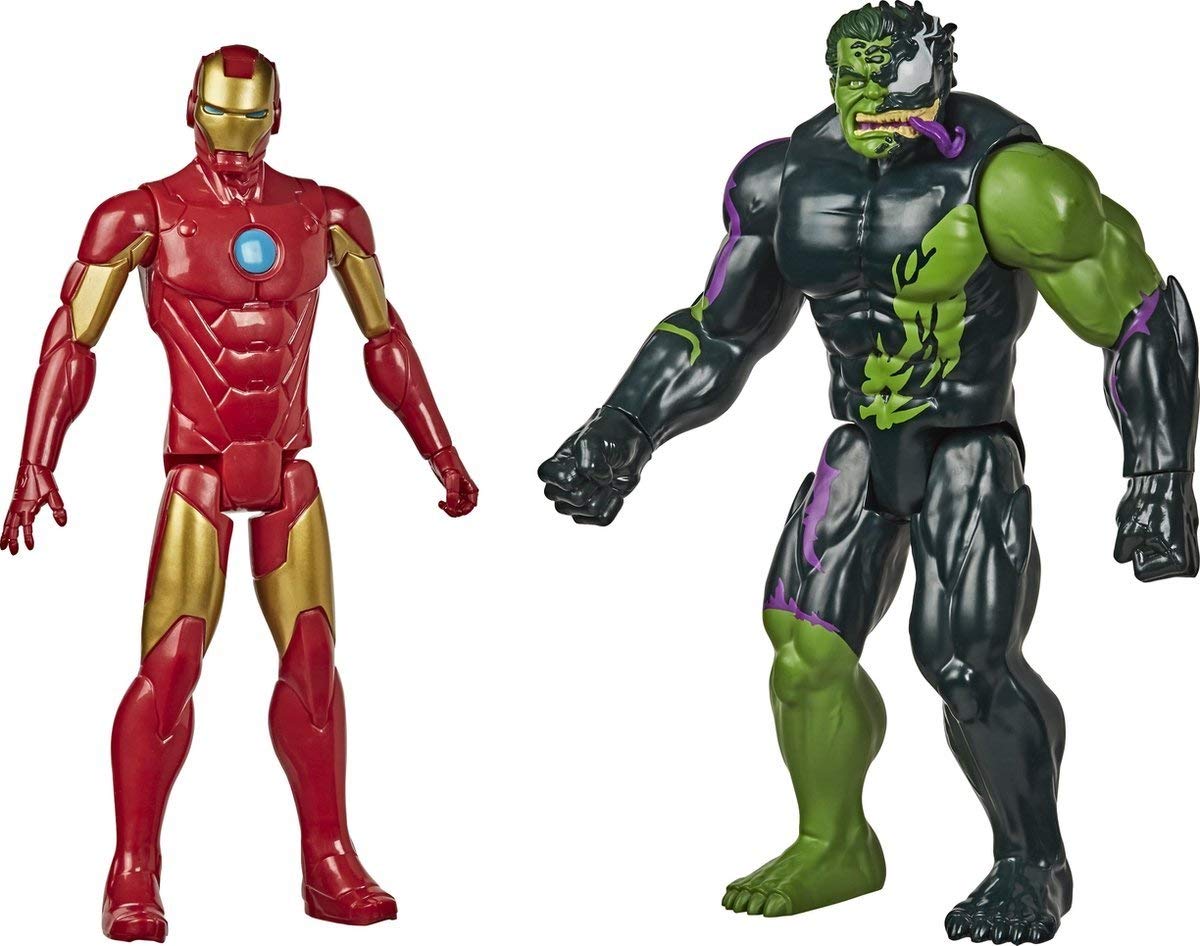 Marvel Titan Hero Spider-Man Maximum Venom figure inspired by the show for imaginative adventures.