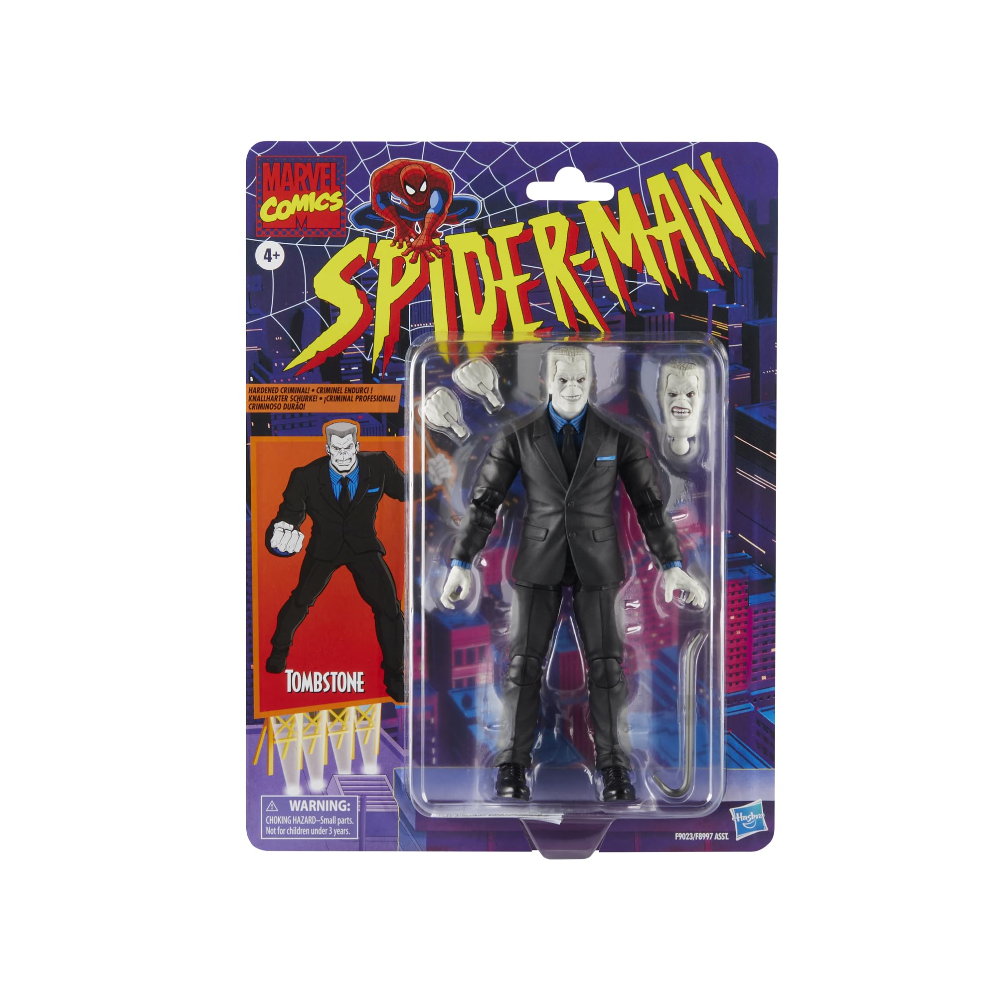 Marvel Tombstone figure with poseable articulation for dynamic posing
