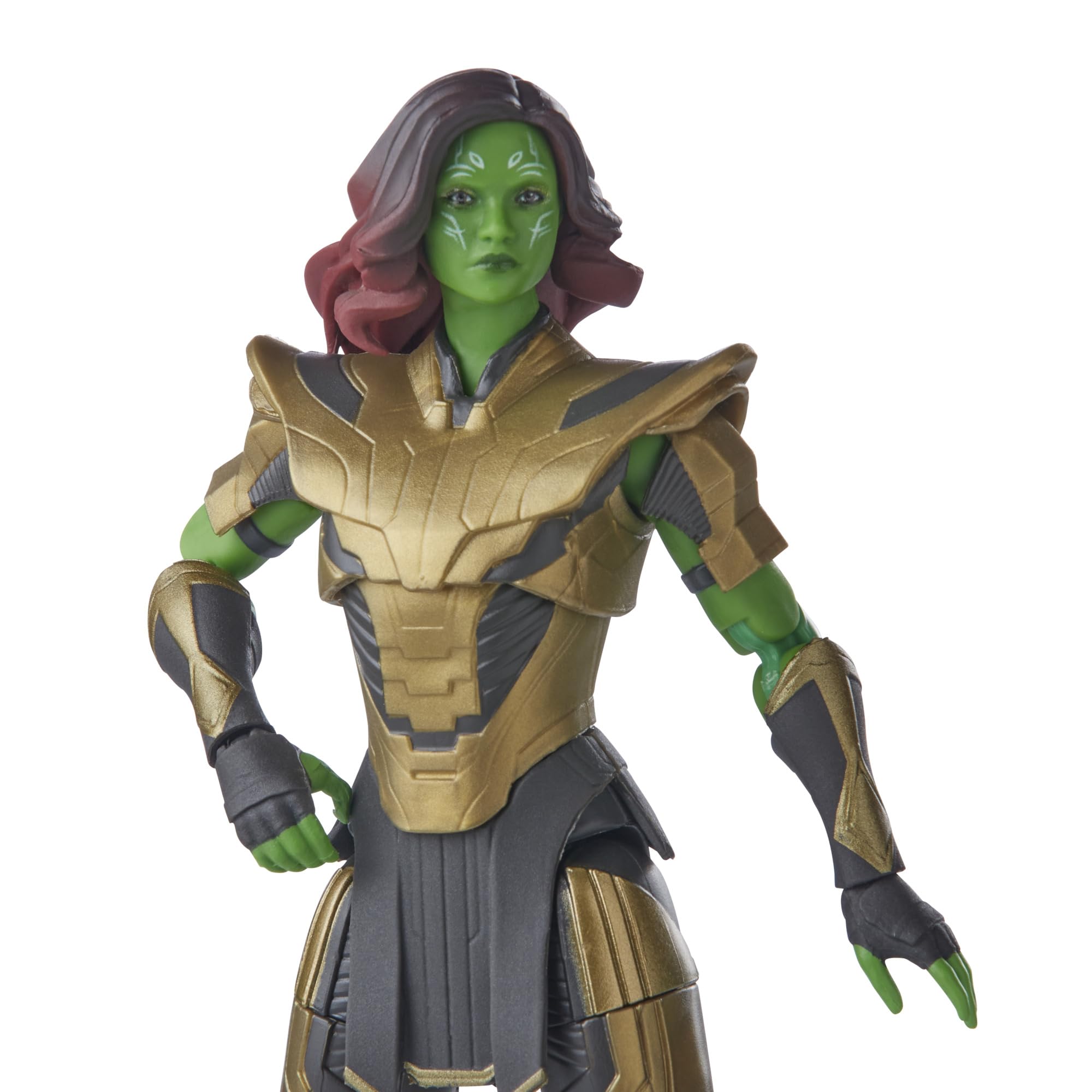 Marvel Warrior Gamora figure pose collection ready for shelf display