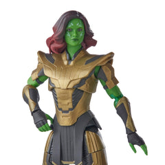 Marvel Warrior Gamora figure pose collection ready for shelf display