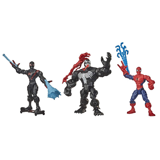 Marvel Web-Slinging Mash Pack main pack shot for creative superhero play and customization.