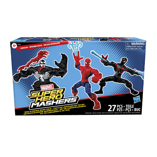 Spider-Man 6-inch figure detail with poseable joints for varied action scenes.