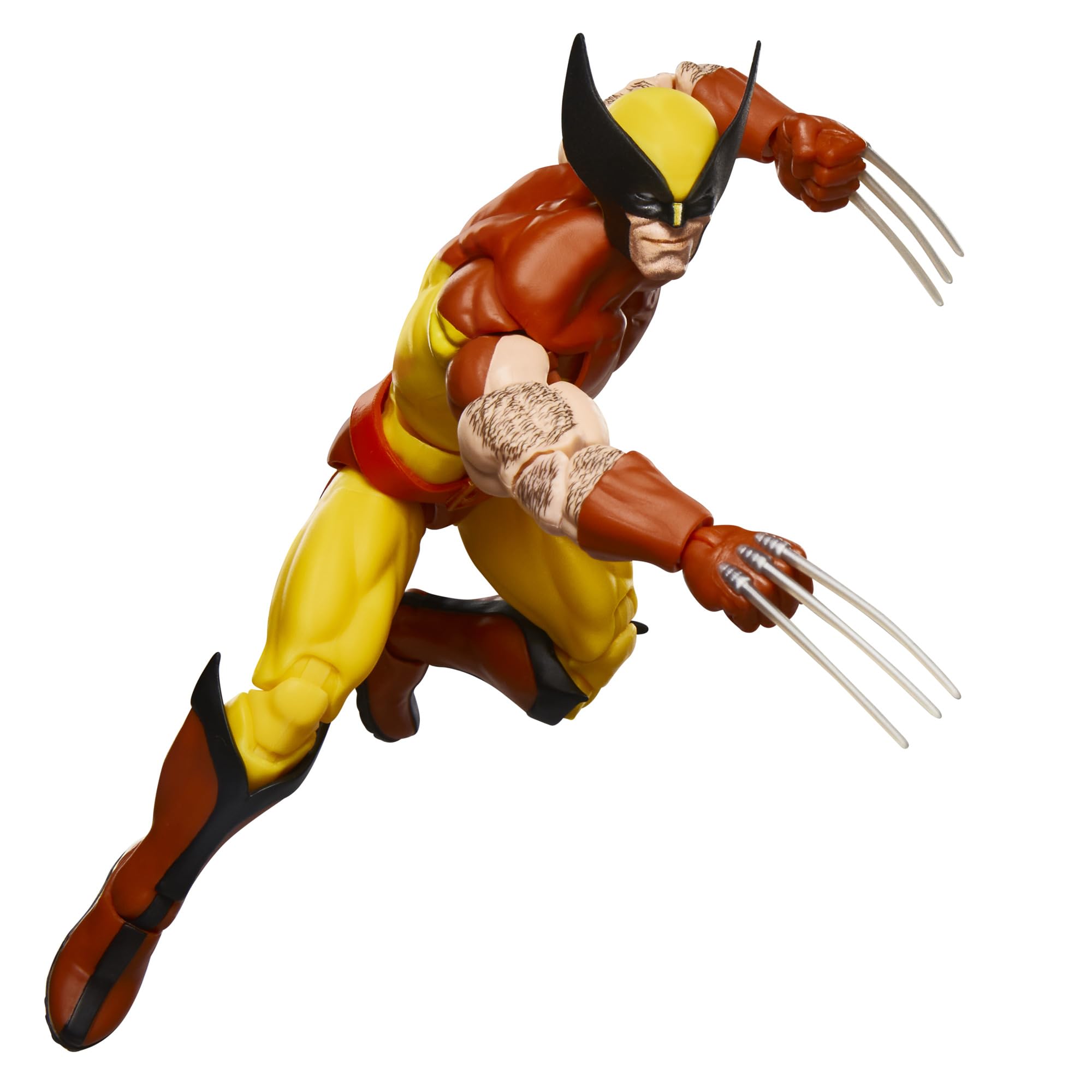 Marvel Wolverine articulation points close-up for poseability