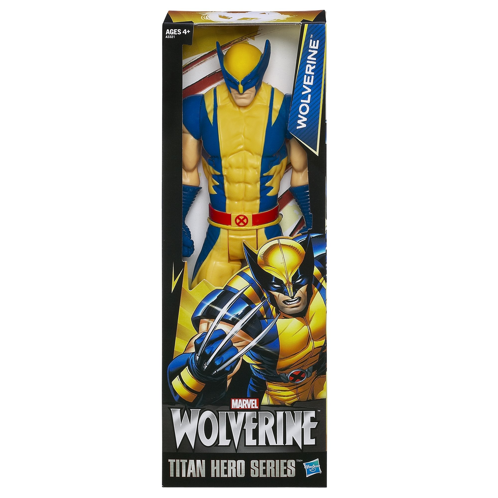 Marvel Wolverine Titan Hero pose demonstrates articulation and durability for extended play.