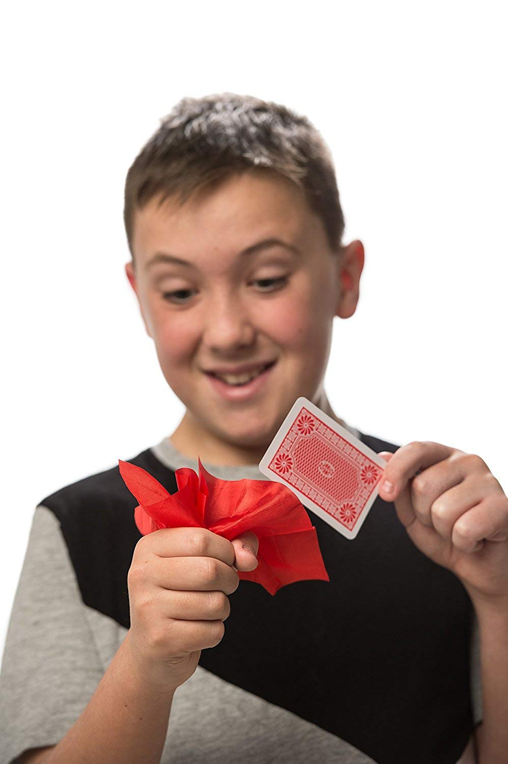 Marvin's Magic coin tricks enhance dexterity and confident performance for young magicians.