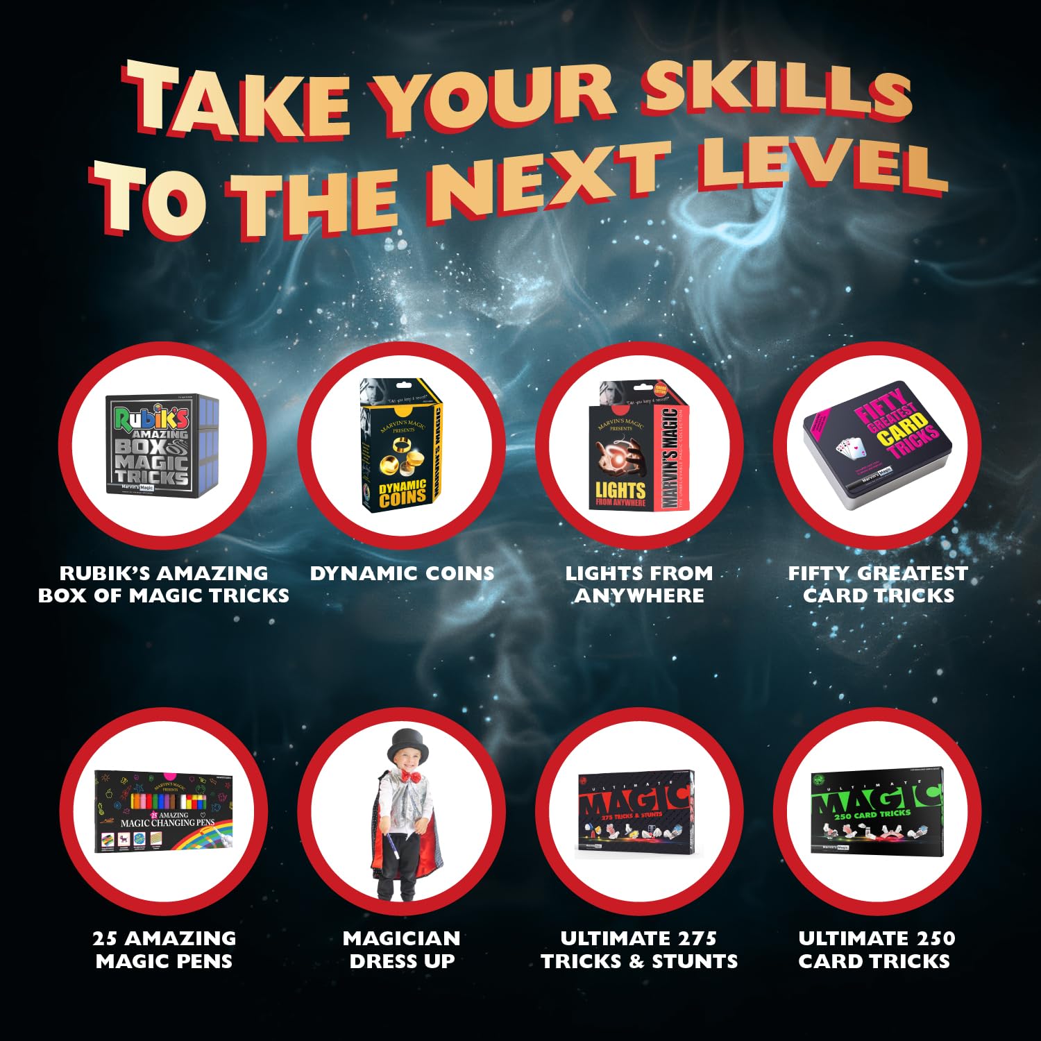 Marvin's Magic freaky body surprises deliver entertaining shocks during kid-friendly pranks