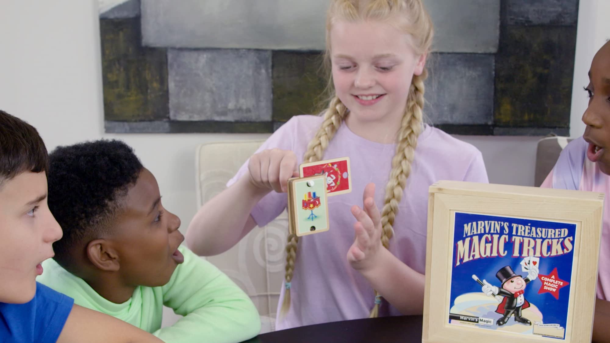 Marvin's Magic Illustrated Instruction Booklet guides step-by-step learning.