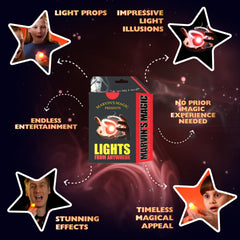 Marvin's Magic Lights From Anywhere hands-to-hands transfer showcases smooth lighting tricks
