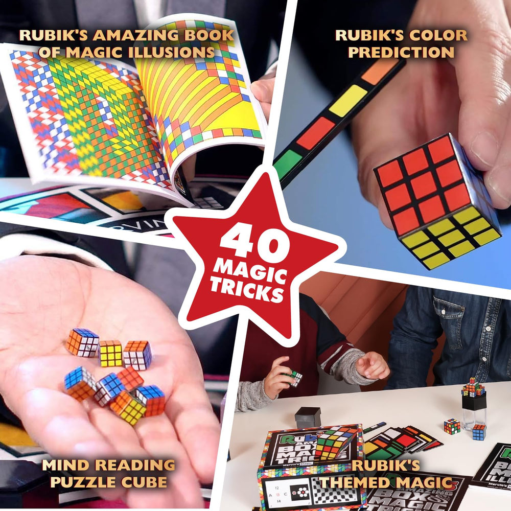Forty tricks illustrated by Marvin's Magic for learning and performance.