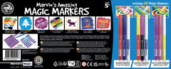 Marvin's Magic pens reveal secret messages with color shifts for hidden communication.