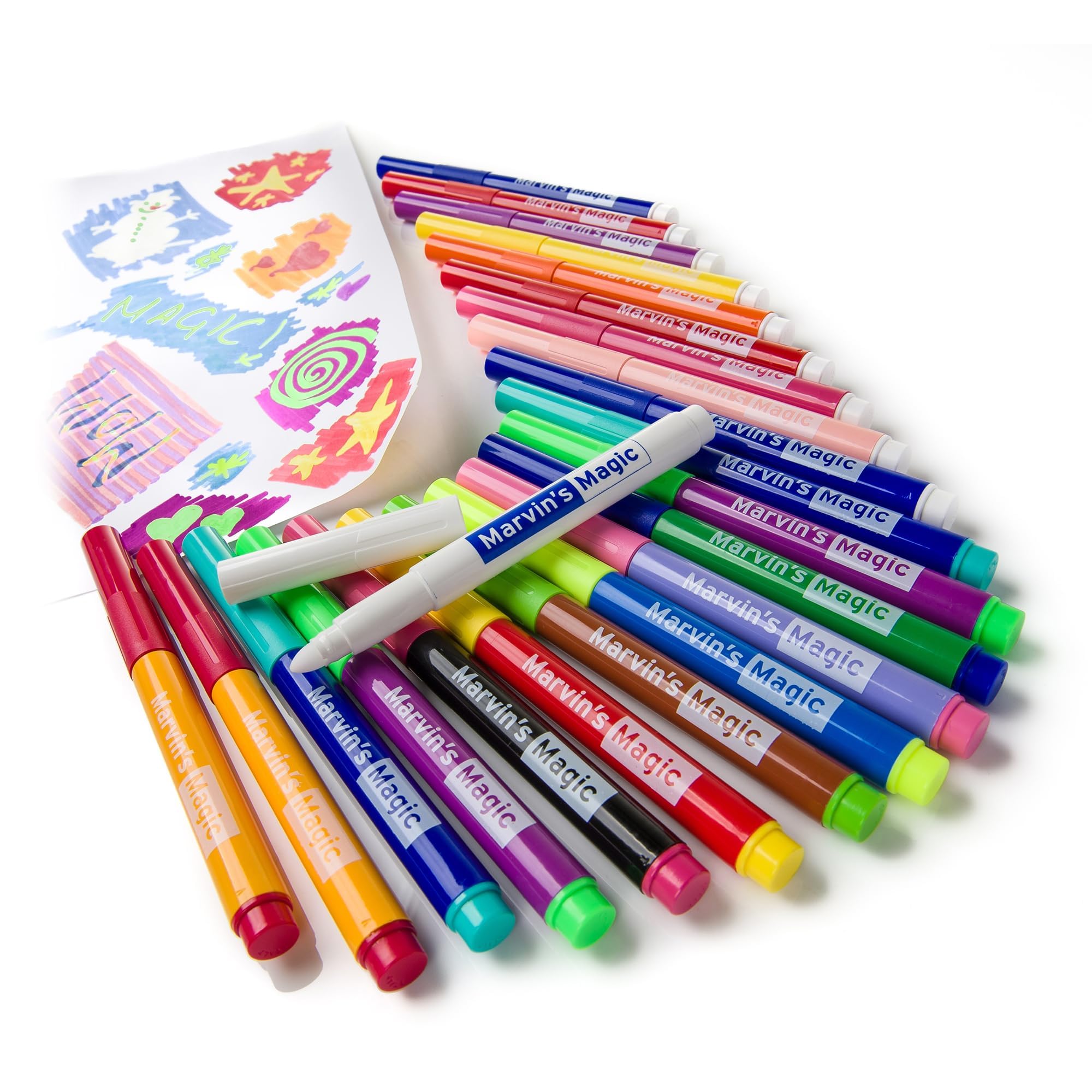 Marvin's Magic secret-message pens reveal hidden notes when prompted