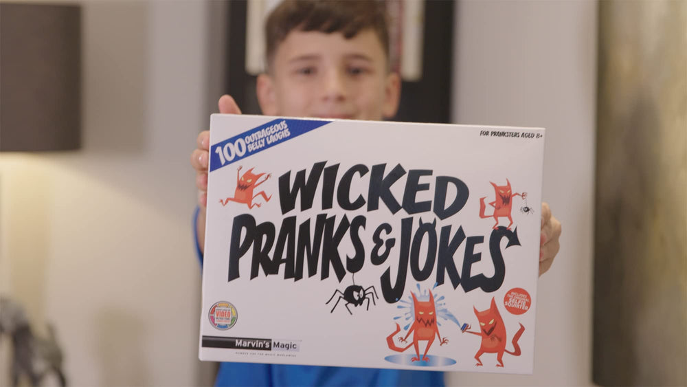 Marvin's Magic selfie phone squirter in action, a surprising prank that sparks giggles