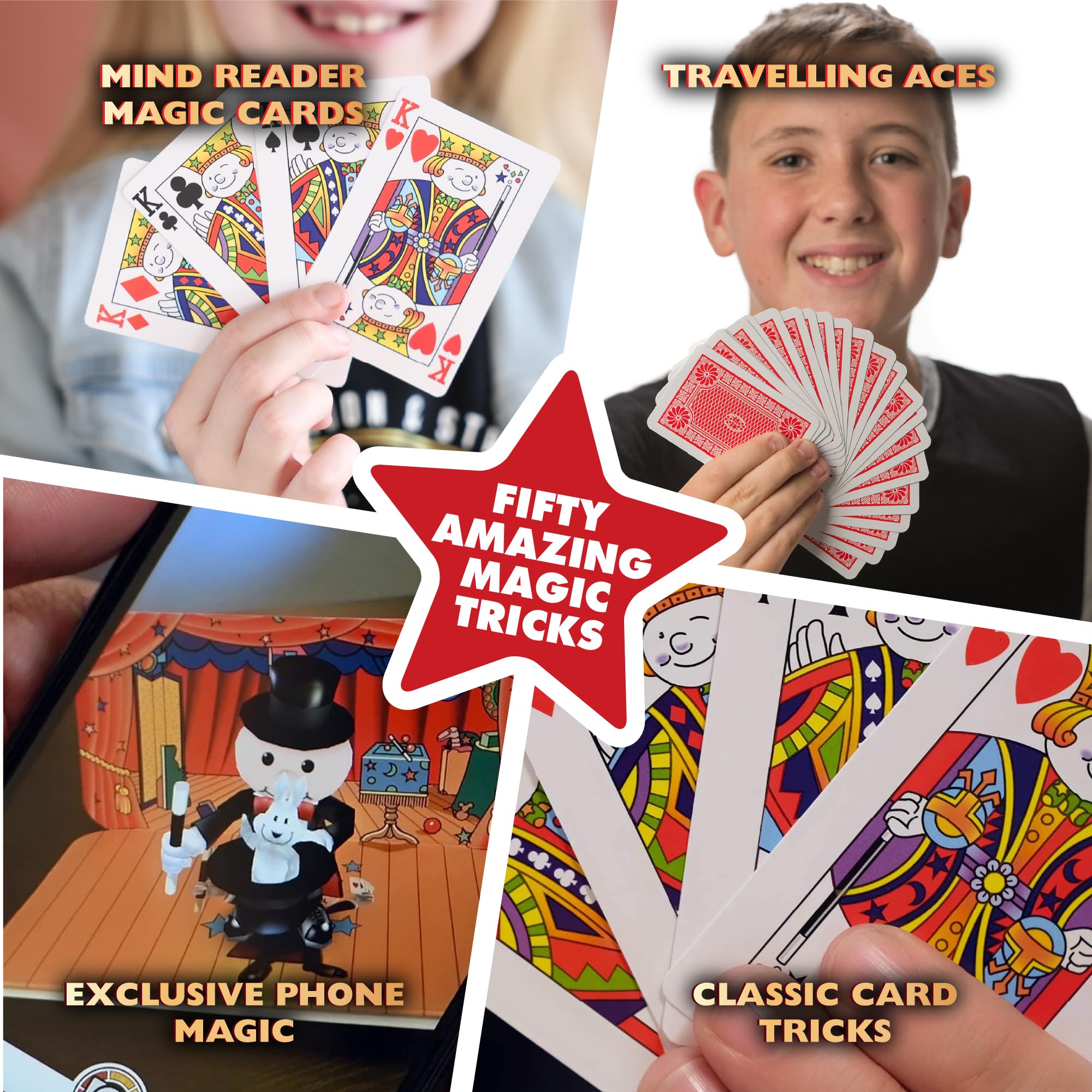 Marvin's Magic travelling aces offer quick, impressive card magic for beginners.
