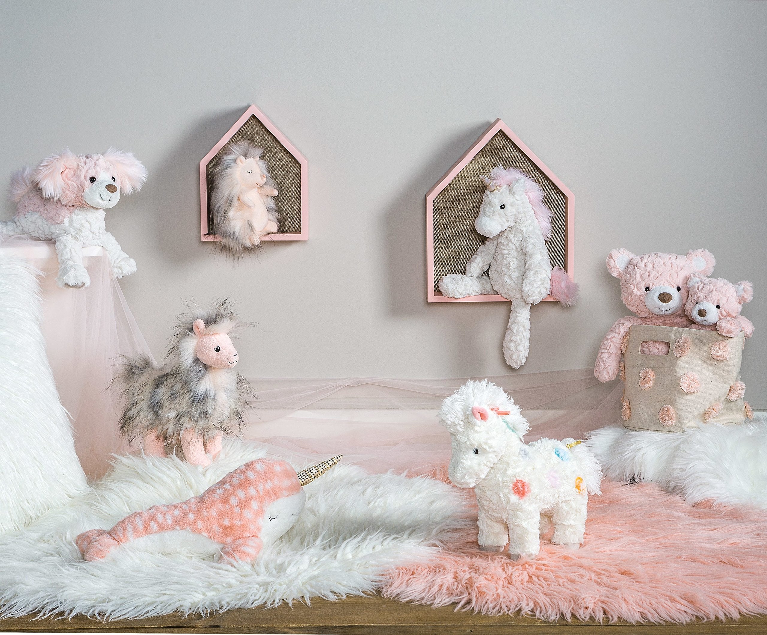 Mary Meyer FabFuzz Calliope Pony body in creamy white inviting imaginative play