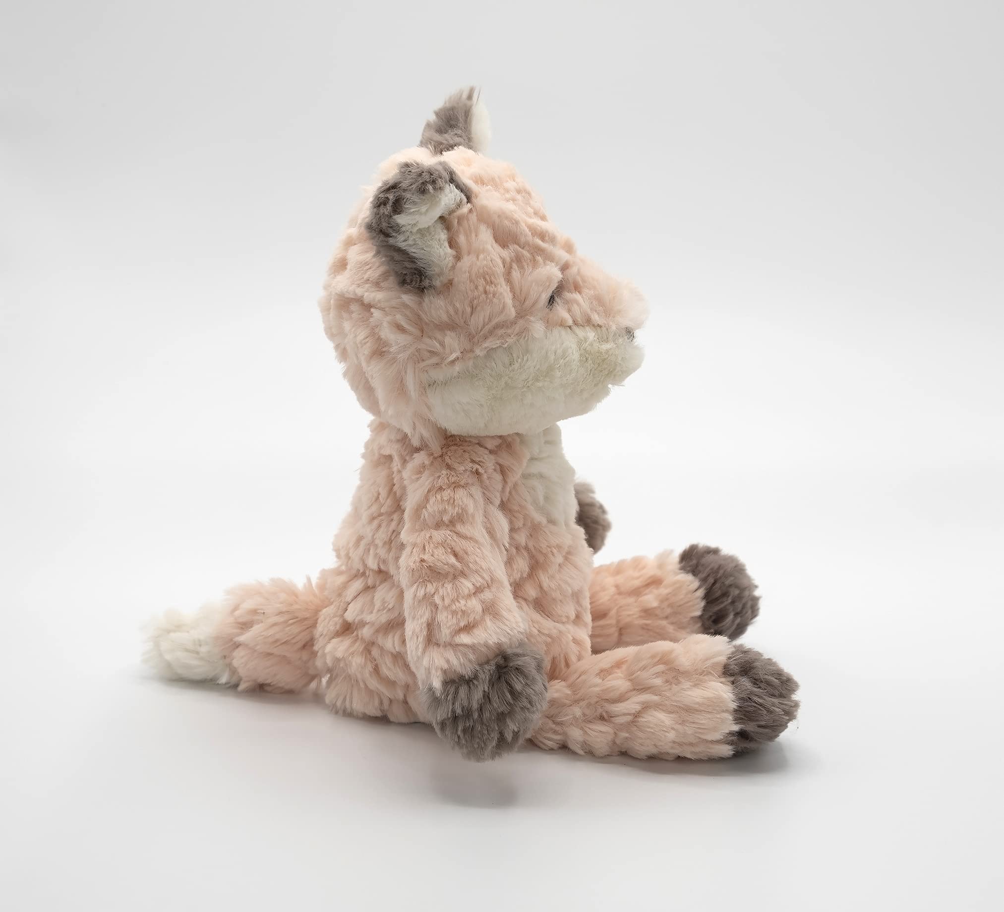 Mary Meyer Putty Fox embroidered eyes add infant-friendly visual detail