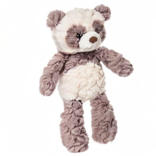 Mary Meyer Putty Nursery Panda weighted bottom and feet offer comforting tactile feedback.