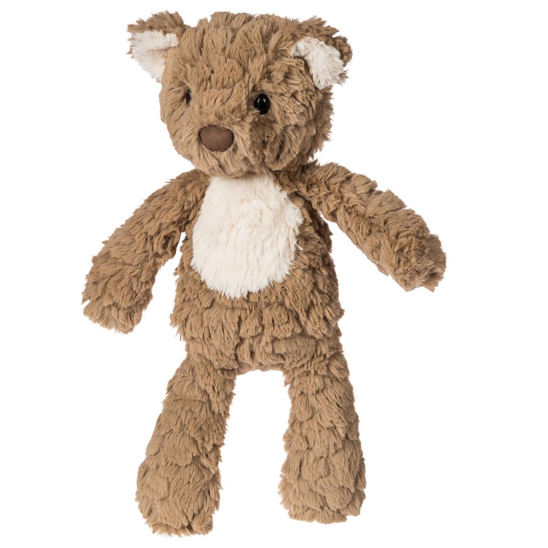 Mary Meyer Putty Teddy Bear front view, plush softness for cuddles
