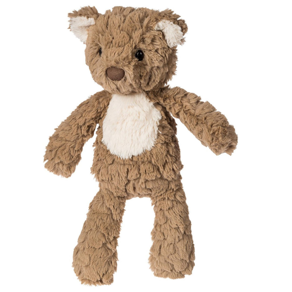 Mary Meyer Putty Teddy Bear front view, plush softness for cuddles