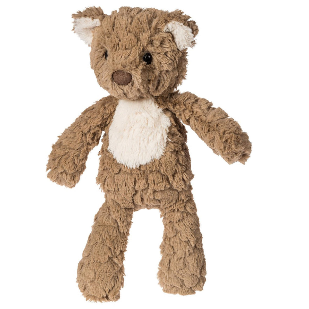 Mary Meyer Putty Teddy Bear front view, plush softness for cuddles