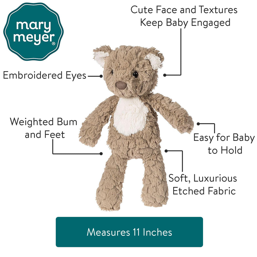 Mary Meyer Putty Teddy Bear gift packaging, ideal baby shower present