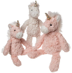Mary Meyer Putty Unicorn cream fabric for gentle touch