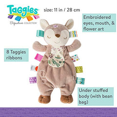 Machine-washable design keeps Flora Fawn Lovey fresh after playtime.
