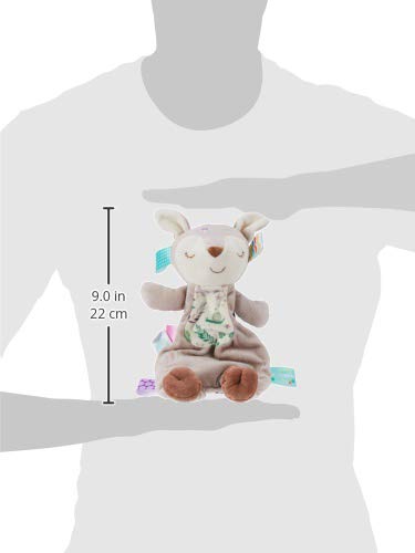 Weighted bum and feet add comforting heft for little hands.
