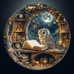 masseruon Moonlit Owl 1000-piece puzzle offers a calm, engaging family challenge.
