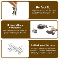 Masseruon gift-ready packaging makes this puzzle a thoughtful birthday or holiday gift.
