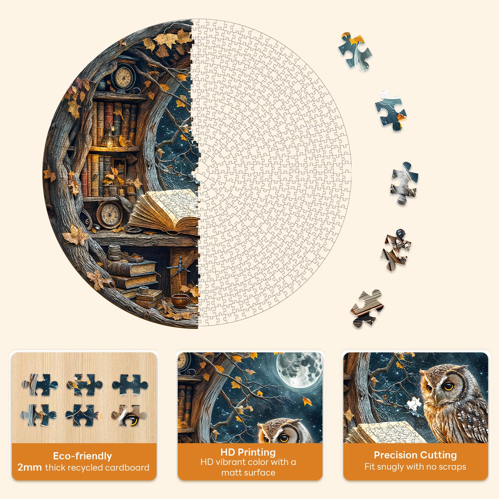masseruon round-design puzzle provides a unique, refreshing challenge for puzzle lovers.