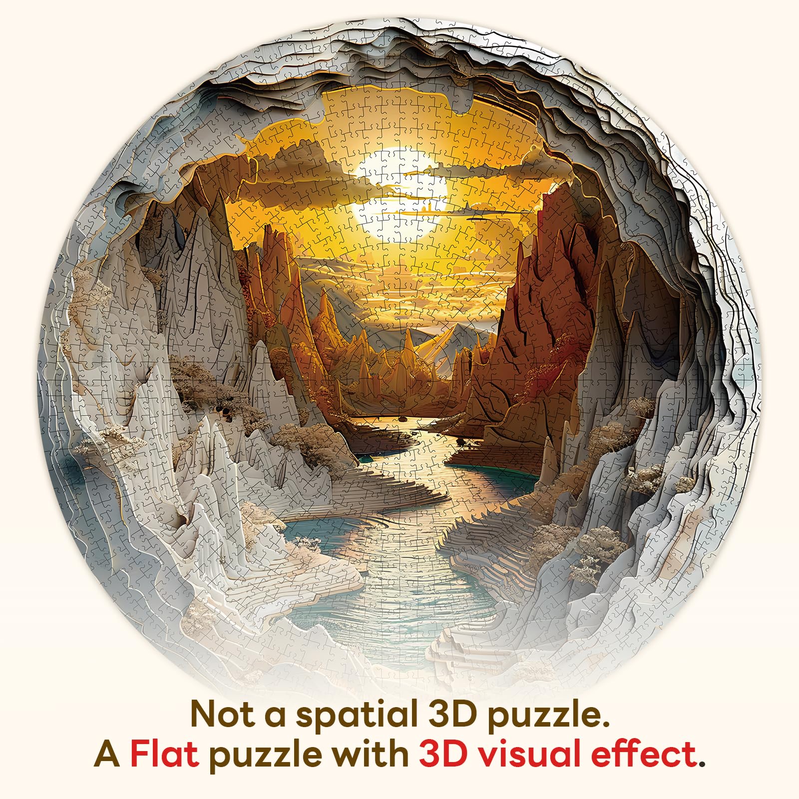 Masseruon 1000-piece puzzle close-up shows vibrant colors and precise cuts.