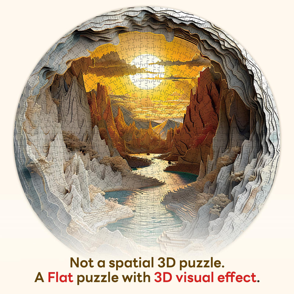 Masseruon 1000-piece puzzle close-up shows vibrant colors and precise cuts.